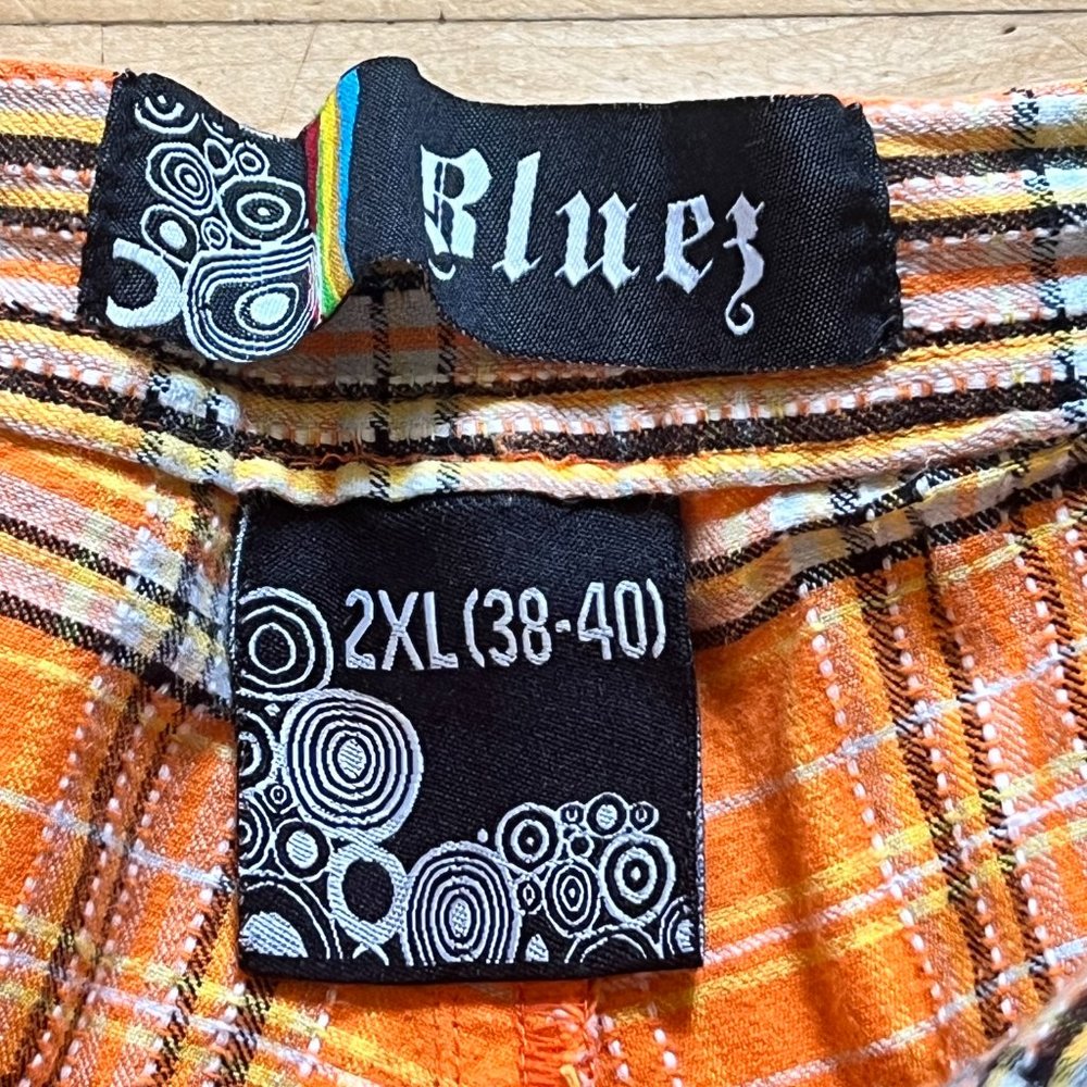 Bluez Plaid Shorts 2XL (38-40) - Picture 5 of 5
